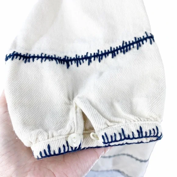 Anthropologie TROVATA Birds of Paradise Nina Linen Shift Dress XS - Picture 10 of 11